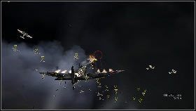 Po uporaniu się z myśliwcami będziesz musiał stawić czoła ogromnemu zgrupowaniu bombowców He 111 [1] - Misja 3 - London Burning | Opis przejścia | Heroes Over Europe - Heroes Over Europe - poradnik do gry