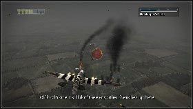 Po pierwszej fali nad lotnisko zaczną nadlatywać kolejne [1], które atakuj identycznie jak poprzednie [2] - Misja 6 - Eagle Day | Opis przejścia | Heroes Over Europe - Heroes Over Europe - poradnik do gry