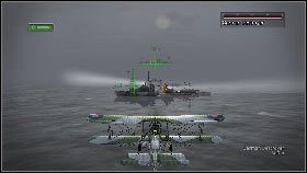 Po zlokalizowaniu wrogiego okrętu zaatakuj go przy pomocy torped [1] - Misja 8 - Operation Cerberus | Opis przejścia | Heroes Over Europe - Heroes Over Europe - poradnik do gry