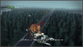 Po rozbiciu szyków lotniczych będziesz musiał rozprawić się z oddziałami naziemnymi [1] paradującymi na ulicach - Misja 9 - Party Crashers | Opis przejścia | Heroes Over Europe - Heroes Over Europe - poradnik do gry