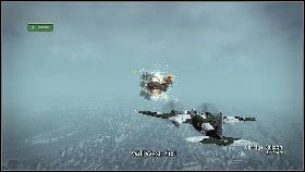 Również proste zadanie - po prostu kieruj się po kolei do zaznaczonych balonów [1] i eliminuj je z karabinów [2] - Misja 9 - Party Crashers | Opis przejścia | Heroes Over Europe - Heroes Over Europe - poradnik do gry