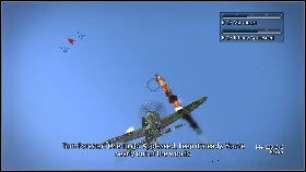 Odłącz się od głównej formacji i zacznij lecieć w kierunku dwóch maszyn, które się odłączyły [1] - Misja 10 - The Butchers Birds | Opis przejścia | Heroes Over Europe - Heroes Over Europe - poradnik do gry