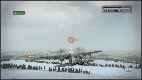 Postaraj się też jak najszybciej unicestwić hangary oraz startujące myśliwce [1] - Misja 11 - Operation Jericho | Opis przejścia | Heroes Over Europe - Heroes Over Europe - poradnik do gry