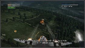 Bowiem bez względu na to czy zdążyłeś się już rozprawić z myśliwcami czy też nie, otrzymasz rozkaz zniszczenia dział przeciwlotniczych w pobliskich lasach [1] - Misja 12 - Eye of the Storm | Opis przejścia | Heroes Over Europe - Heroes Over Europe - poradnik do gry