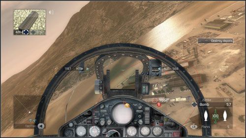 Twoim głównym zadaniem jest zniszczenie w ciągu 20 minut siedemnastu rozsianych wokół tamy baz przeciwnika - Misja 3- Kobalt | Opis przejścia | Tom Clancys H.A.W.X. - Tom Clancys H.A.W.X. - poradnik do gry