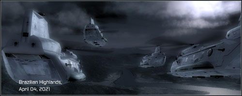 Miejsce akcji: Wyżyna Brazylijska - Misja 7- Backfire | Opis przejścia | Tom Clancys H.A.W.X. - Tom Clancys H.A.W.X. - poradnik do gry