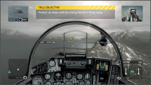 Kiedy już zniszczysz siły Las Trynidadu, nagle pojawi się silna flota Artemis - Misja 8- Ulysses | Opis przejścia | Tom Clancys H.A.W.X. - Tom Clancys H.A.W.X. - poradnik do gry