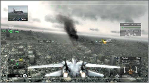 Po zatankowaniu lotniskowca flota zacznie wychodzić z portu - Misja 13- Typhoon | Opis przejścia | Tom Clancys H.A.W.X. - Tom Clancys H.A.W.X. - poradnik do gry
