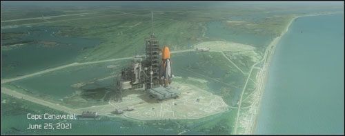 Miejsce akcji: Przylądek Canaveral, USA - Misja 16- Wildhorse | Opis przejścia | Tom Clancys H.A.W.X. - Tom Clancys H.A.W.X. - poradnik do gry