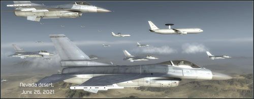 Miejsce akcji: Nevada, USA - Misja 17- Javelin | Opis przejścia | Tom Clancys H.A.W.X. - Tom Clancys H.A.W.X. - poradnik do gry