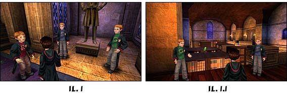 Trójkę braci rozpoznasz dzięki literom na swetrach - Poradnik do gry - Solucja Harry Potter i Kamień Filozoficzny cz.1 - Harry Potter i Kamień Filozoficzny - poradnik do gry