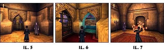 Flipendo służy także do przełączania przycisków w ścianach i rozwalaniu różnych przedmiotów (wazony, miski) [il - Poradnik do gry - Solucja Harry Potter i Kamień Filozoficzny cz.1 - Harry Potter i Kamień Filozoficzny - poradnik do gry