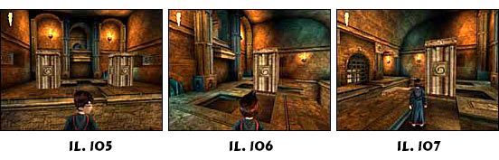 Teraz przesuń go dwa razy, tak, aby wpadł do szczeliny w podłodze - Solucja Harry Potter i Kamień Filozoficzny cz.11 - Harry Potter i Kamień Filozoficzny - poradnik do gry