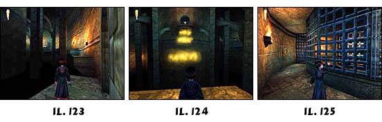 Po przeskoczeniu trzech ruchomych dotrzesz do balkonu z księgą (save) i gargulcem - Solucja Harry Potter i Kamień Filozoficzny cz.12 - Harry Potter i Kamień Filozoficzny - poradnik do gry