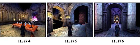 Po wypiciu eliksiru Hermiona odejdzie, a Ty możesz bez obaw przejść przez magiczną zasłonę w drzwiach - Solucja Harry Potter i Kamień Filozoficzny cz.17 - Harry Potter i Kamień Filozoficzny - poradnik do gry