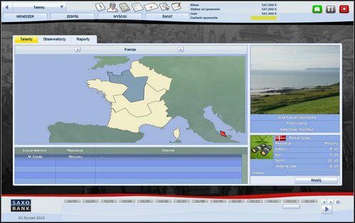 1 - Skauting | Kariera - panel zarządzania | Pro Cycling Manager Tour de France 2010 - Pro Cycling Manager: Tour de France 2010 - poradnik do gry