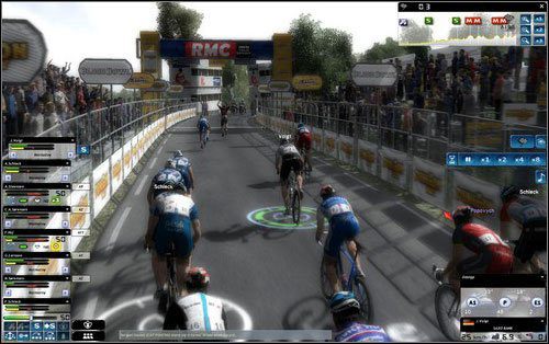 Powodzenie finałowego sprintu w głównej mierze zależy od pozycji wyjściowej na ostatnich metrach - Finałowy sprint | Wyścig | Pro Cycling Manager Tour de France 2010 - Pro Cycling Manager: Tour de France 2010 - poradnik do gry