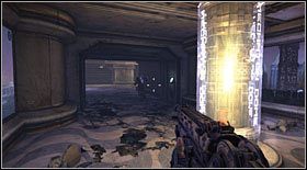 Wchodząc do pomieszczenia i przechodząc kilka kolejnych metrów zakończysz etap - Akt II - Rozdział 1 (2) | Opis przejścia Bulletstorm - Bulletstorm - poradnik do gry