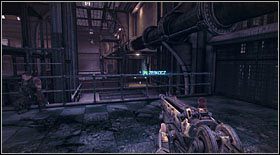 Następnie przejdź do pomieszczenia obok, wypełnionego skrzyniami z zaopatrzeniem - Akt II - Rozdział 2 | Opis przejścia Bulletstorm - Bulletstorm - poradnik do gry