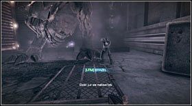 Trafiając do kolejnego pomieszczenia, przejdź metalowym rusztowaniem na dół i przejdź przez furtkę - Akt II - Rozdział 2 | Opis przejścia Bulletstorm - Bulletstorm - poradnik do gry