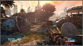 Po wyjściu na otwartą przestrzeń bądź gotów do kolejnego starcia, tym razem z nieco liczniejszą hordą oponentów - Akt III - Rozdział 1 (1) | Opis przejścia Bulletstorm - Bulletstorm - poradnik do gry