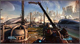 Walka toczyć się będzie zarówno pod zadaszoną alejką, jak również na molach - Akt III - Rozdział 1 (2) | Opis przejścia Bulletstorm - Bulletstorm - poradnik do gry