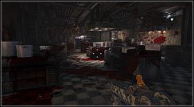 Gdy wszyscy zginą przejdź przez pomieszczenie i wejdź do kuchni znajdującej się na końcu - Akt III - Rozdział 1 (2) | Opis przejścia Bulletstorm - Bulletstorm - poradnik do gry