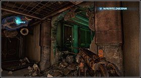 Pokonując kilka metrów, tuż przed wyrwą w murze, znajdziesz Zasobnik - Akt III - Rozdział 2 | Opis przejścia Bulletstorm - Bulletstorm - poradnik do gry