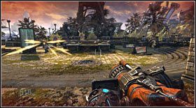 Kolejne starcie, podobnie jak to poprzednie, odbędzie się w towarzystwie sporej ilości napastników - Akt IV - Rozdział 2 (1) | Opis przejścia Bulletstorm - Bulletstorm - poradnik do gry