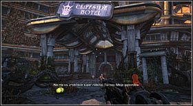 Jak już uzupełnisz amunicję, przejdź do wnętrza pobliskiego hotelu, kierując się do drzwi frontowych - Akt IV - Rozdział 3 (1) | Opis przejścia Bulletstorm - Bulletstorm - poradnik do gry