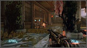 Etap rozpoczniesz od walki z nowym typem przeciwników - silnymi i szybkimi mutantami, z pomarańczowymi pęcherzami na skórze - Akt V - Rozdział 2 | Opis przejścia Bulletstorm - Bulletstorm - poradnik do gry