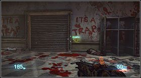 Dopiero po otwarciu przejścia (zadziałaj na przycisku obok niego) dojdzie do ataku w pełni - Akt V - Rozdział 2 | Opis przejścia Bulletstorm - Bulletstorm - poradnik do gry