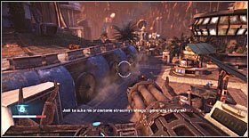 W trakcie lotu nie będzie sterować pojazdem, jedynie działem - Akt V - Rozdział 3 (2) | Opis przejścia Bulletstorm - Bulletstorm - poradnik do gry