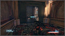 Pokonując kilka metrów (i kolejnych śmiałków, w tym tych wybiegających z pobliskiego budynku), raz jeszcze znajdziesz się pod dachem - Akt VII - Rozdział 1 (1) | Opis przejścia Bulletstorm - Bulletstorm - poradnik do gry