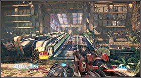 Dotrzesz do miejsca, gdzie dwie zwaśnione grupy nieprzyjaciół prowadzić będą walkę - Akt VII - Rozdział 1 (1) | Opis przejścia Bulletstorm - Bulletstorm - poradnik do gry