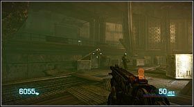 Inforobot #25: ukryty jest na bocznym (po lewej stronie) podwyższeniu/balkonie, do którego nie będziesz mieć dostępu - Inforoboty (2) | Sekrety Bulletstorm - Bulletstorm - poradnik do gry