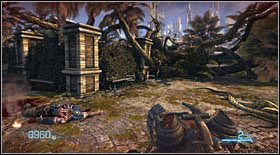 Butelka #22: ostatni w rozdziale stoi również obok ławki - Butelki (1) | Sekrety Bulletstorm - Bulletstorm - poradnik do gry