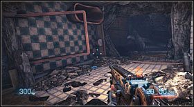 Butelka #25: ostatnia w rozdziale znajduje się w charakterystycznej zrujnowanej łazience, do której dotrzesz w końcowej fazie etapu (wcześniej przechodząc po szybie pełniącej rolę kładki) - Butelki (2) | Sekrety Bulletstorm - Bulletstorm - poradnik do gry