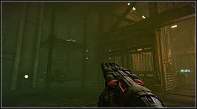 Butelka #35: na metalowym rusztowaniu, na lewo od windy, do której dotrzesz wcześniej schodząc ścieżką wypełnioną beczkami z świecącymi toksynami - Butelki (2) | Sekrety Bulletstorm - Bulletstorm - poradnik do gry