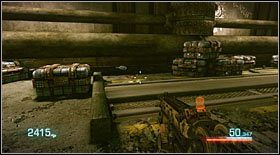 Butelka #37: na wprost częściowo podniesionego przejścia, z którego skorzystasz pod koniec etapu (prześlizgując się pod nim) uciekając przed śmiercią z 10 sek - Butelki (2) | Sekrety Bulletstorm - Bulletstorm - poradnik do gry