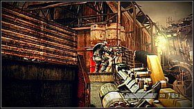 Po rozpoczęciu gry zabijamy snajpera na wieży i niszczymy latające drony - [Trofea] cz. 11 w Killzone 3 - Killzone 3 - poradnik do gry