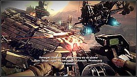 Fruwając nad MAWLRem musimy zniszczyć kilkadziesiąt działek - [Trofea] cz. 8 w Killzone 3 - Killzone 3 - poradnik do gry