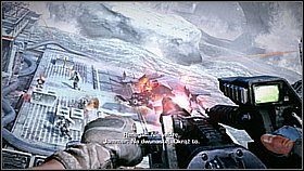 Musimy niszczyć wszystkie elementy oznaczone na niebiesko - cylindry, rury i inny sprzęt - [Trofea] cz. 6 w Killzone 3 - Killzone 3 - poradnik do gry