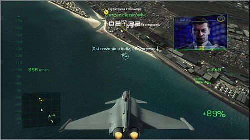 1 - Nie ma miejsca na błąd | Opis przejścia Tom Clancys HAWX 2 - Tom Clancys H.A.W.X. 2 - poradnik do gry