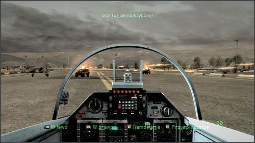 Przed Tobą najtrudniejsza część misji - Ucieczka | Opis przejścia Tom Clancys HAWX 2 - Tom Clancys H.A.W.X. 2 - poradnik do gry