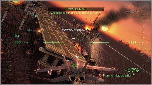 Ostatni etap misji to likwidacja sił nieprzyjaciela wokół głównej instalacji naftowej - Platformy wiertnicze | Opis przejścia Tom Clancys HAWX 2 - Tom Clancys H.A.W.X. 2 - poradnik do gry