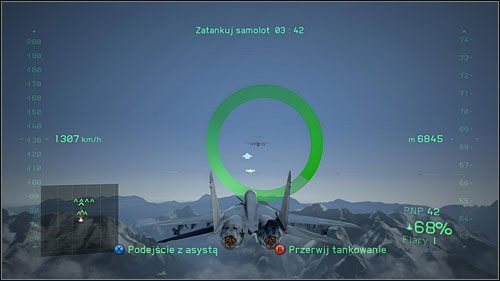 Po zatankowaniu pojawią się kolejni nieprzyjaciele w samolotach Su-34 - Więzień, kurs przechwytywania | Opis przejścia Tom Clancys HAWX 2 - Tom Clancys H.A.W.X. 2 - poradnik do gry