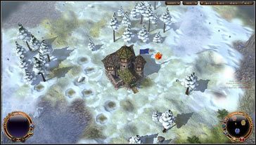 Przedostatnią misję rozpoczynamy jako Szkoci, a nasza kwatera główna [M10 punkt 1] ulokowana jest na południu dużej wyspy - Misja 10- Rabunek i zdrada | Opis przejścia | The Settlers Narodziny kultur - The Settlers: Narodziny kultur - poradnik do gry