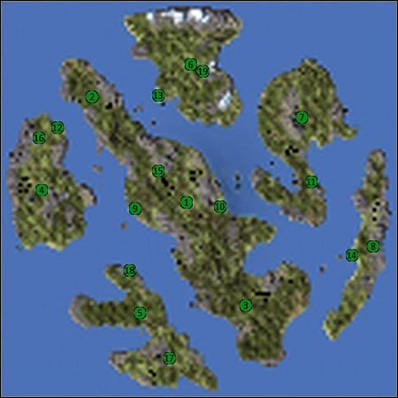 Legenda - Mapa M09 | Opis przejścia | The Settlers Narodziny kultur - The Settlers: Narodziny kultur - poradnik do gry