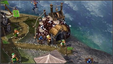 Zasiedlając nowe wyspy zapewnimy sobie jeszcze większą ilość terenu i surowców, ze względu na problemy komunikacyjne panujące w Szkockiej gospodarce, warto na wyspach, na których planujemy rozbudowę, stawiać magazyny, tartaki, chaty drwali oraz leśniczówki, znacząco przyspieszy to zabudowę nowego te - Misja 9- Woda życia | Opis przejścia | The Settlers Narodziny kultur - The Settlers: Narodziny kultur - poradnik do gry